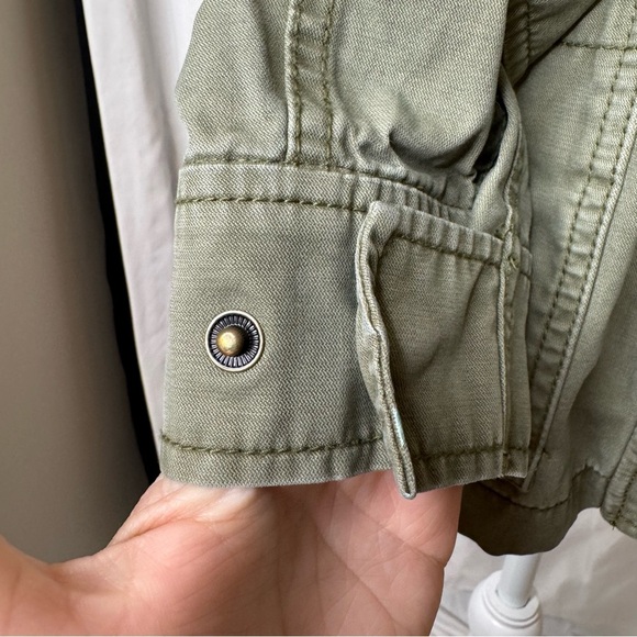 Madewell Green Utility Jacket with Adjustable Waist Size Small - Medium - Picture 12 of 15